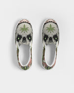 Load image into Gallery viewer, Top view of 7 Fiends Mr. Medicinal Women&#39;s Slip-On Canvas Shoes

